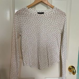 forever 21 | long sleeve floral top